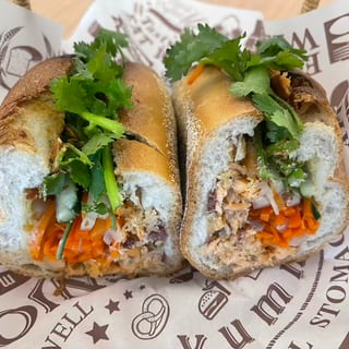 M5. Spicy Salmon Banh Mi 🌶️ 🌶️