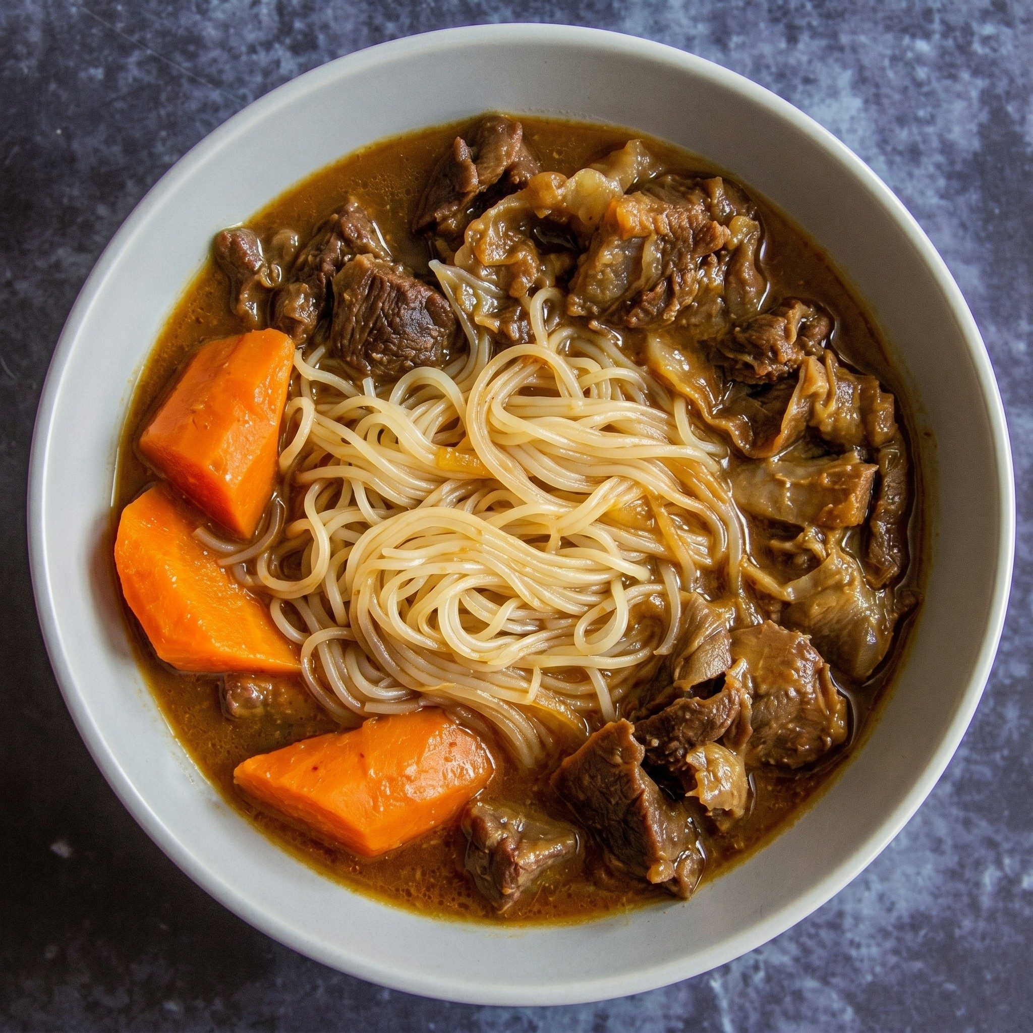P12. Beef Stew Pho (Beef Stew Soup).
