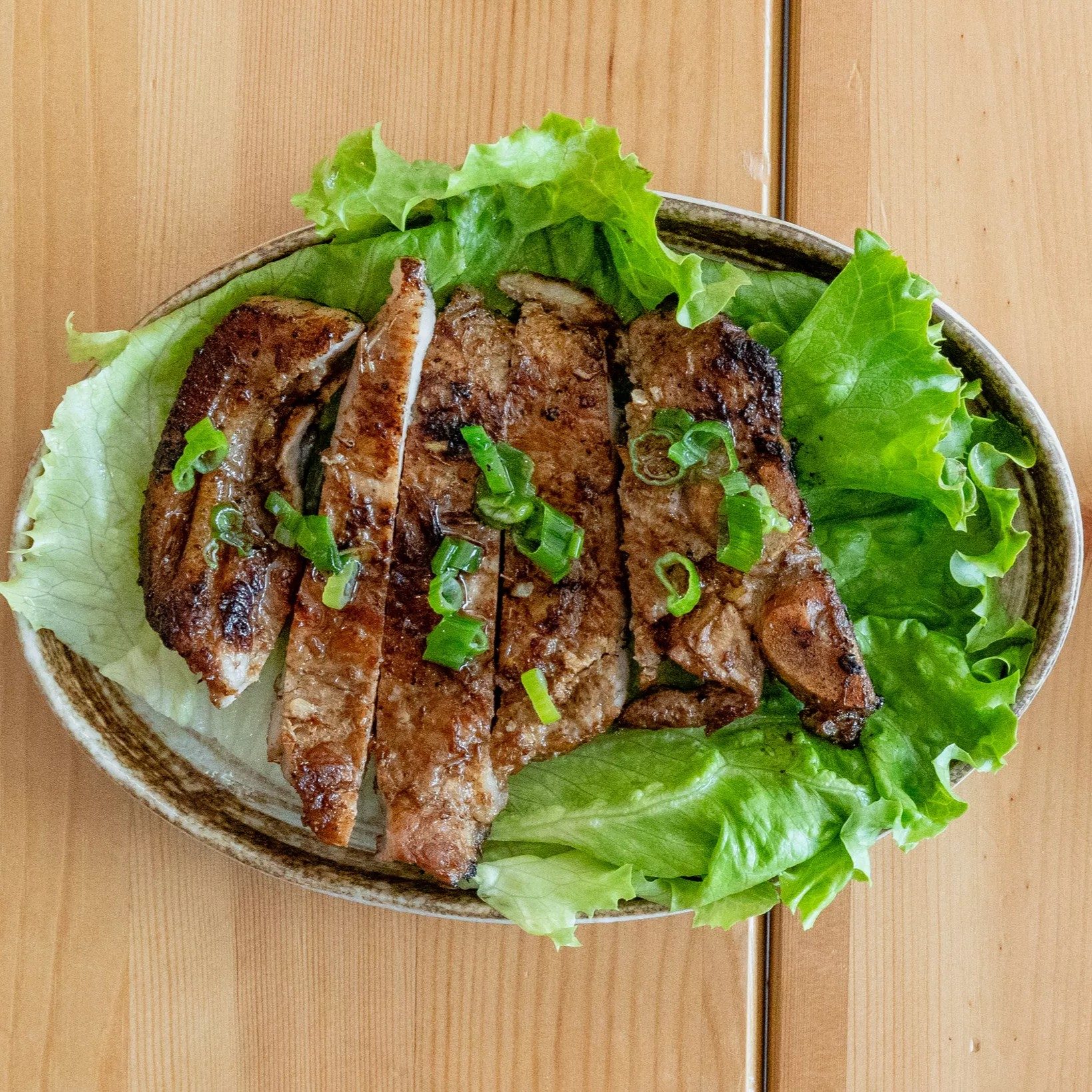 Lemongrass Pork Chop.