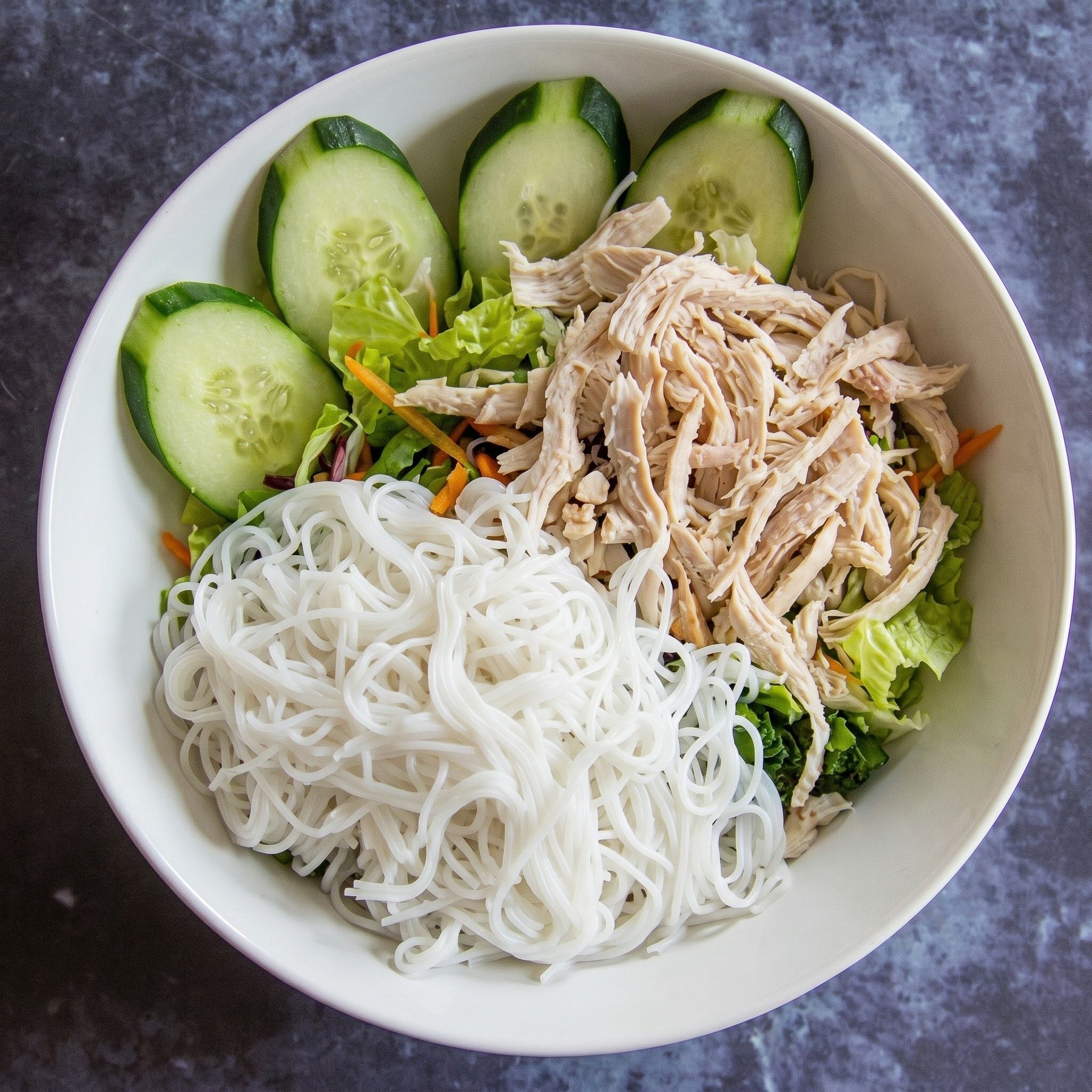 B5. Shredded Chicken Vermicelli.