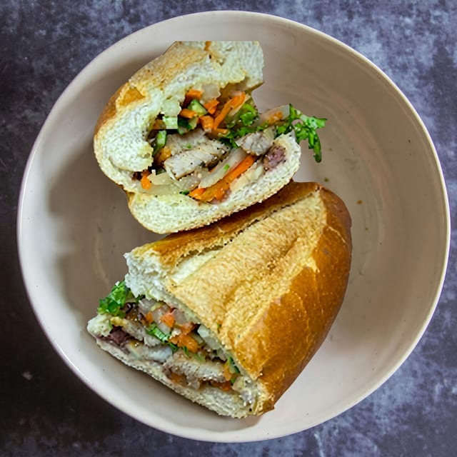 M3. Lemongrass Pork Banh Mi.