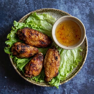 A5. Lemongrass Chicken Wings (4)