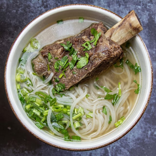 P13. Short Rib Pho.